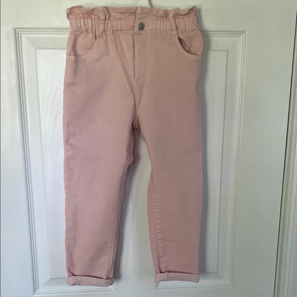 Zara kid pink pants